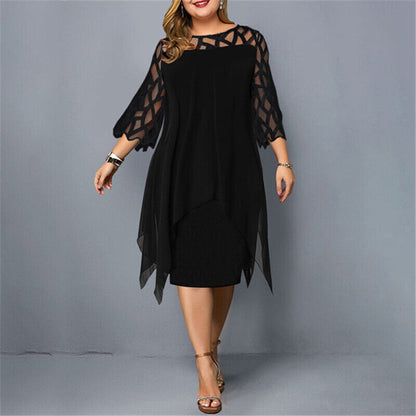 Juliane | Stilvolles und bequemes Oversize-Midi-Kleid