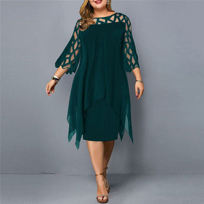Juliane | Stilvolles und bequemes Oversize-Midi-Kleid