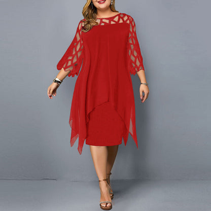 Juliane | Stilvolles und bequemes Oversize-Midi-Kleid