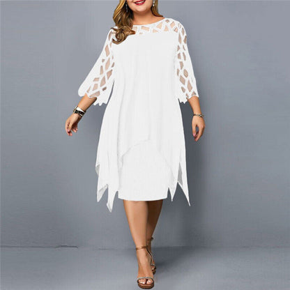 Juliane | Stilvolles und bequemes Oversize-Midi-Kleid