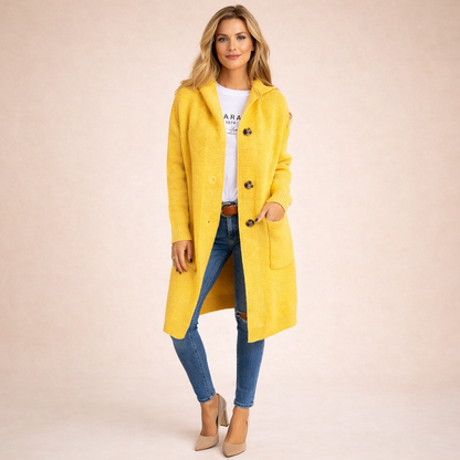 Bente | Moderner und eleganter langer Cardigan