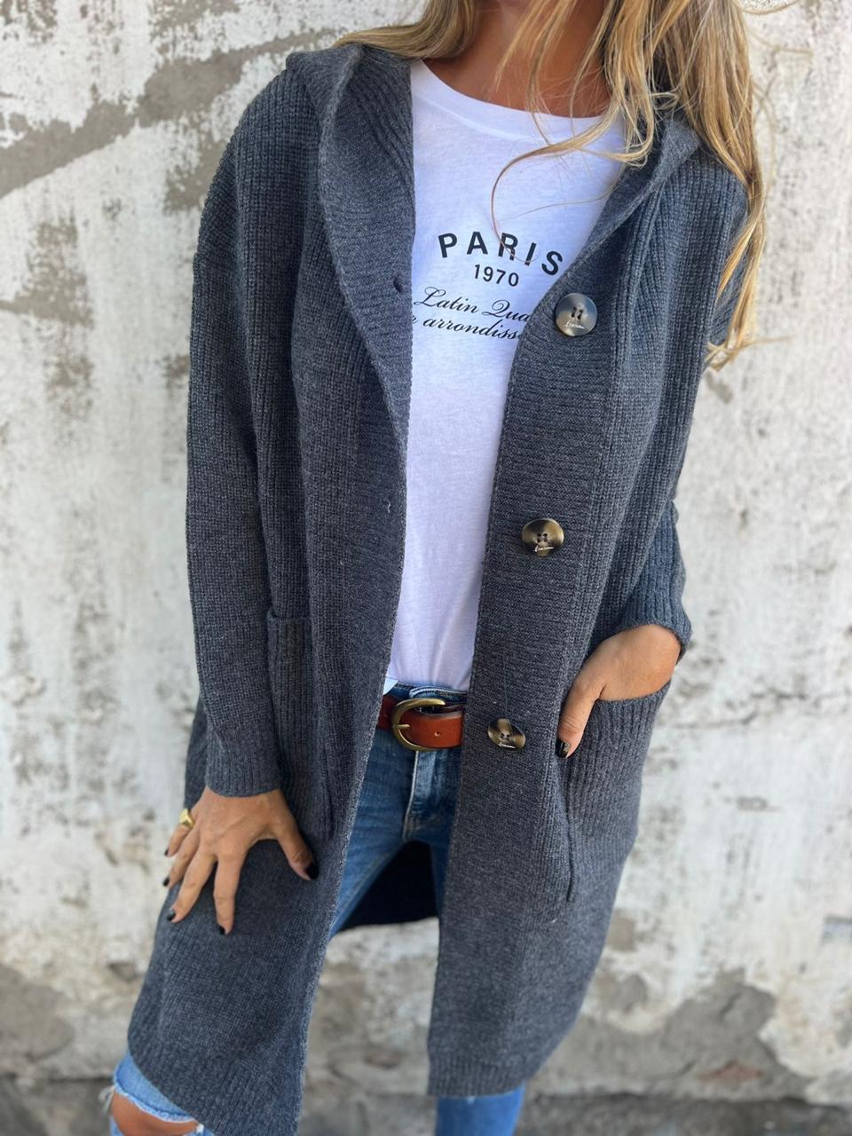 Bente | Moderner und eleganter langer Cardigan
