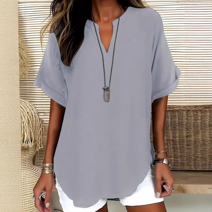 Lena | Elegante Damenbluse im modernen Relaxed Fit