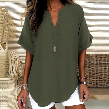 Lena | Elegante Damenbluse im modernen Relaxed Fit
