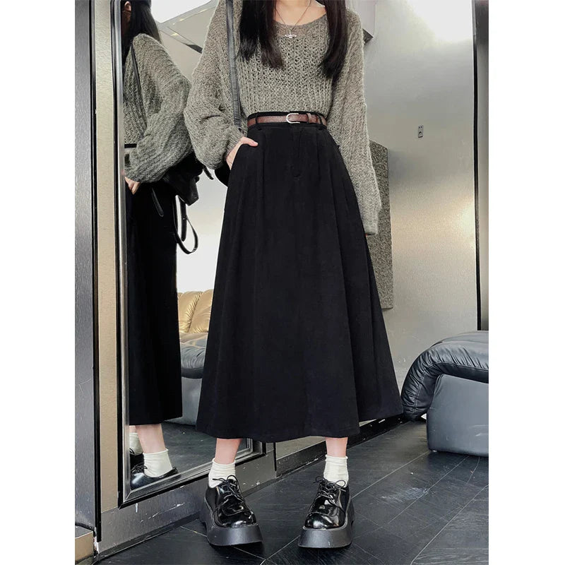 Lena | Bequemer und stilvoller Midirock