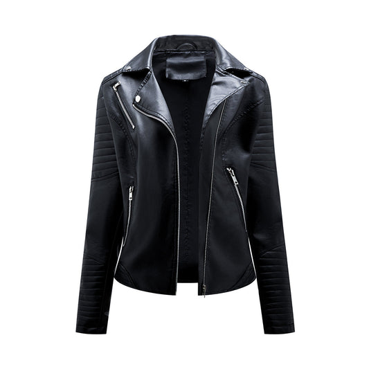 Evelyne | Elegante Damenjacke mit asymmetrischem Reißverschluss