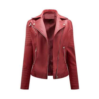 Evelyne | Elegante Damenjacke mit asymmetrischem Reißverschluss