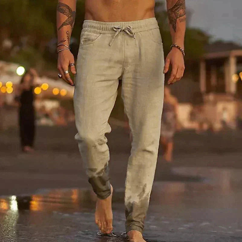 Eckehard | Leichte und stilvolle Herren-Sommerhose für warme Tage