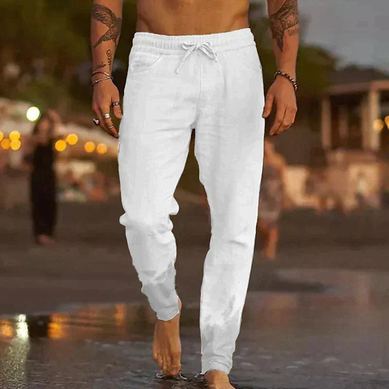 Eckehard | Leichte und stilvolle Herren-Sommerhose für warme Tage