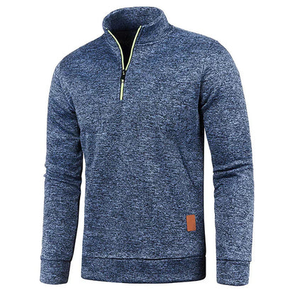 Arvelo | Elegantes Sweatshirt mit halbem Reißverschluss