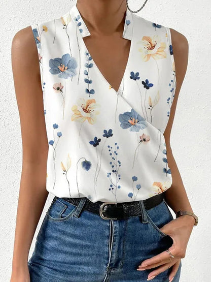 Hannah | Sommerliches Damen-Top V-Ausschnitt
