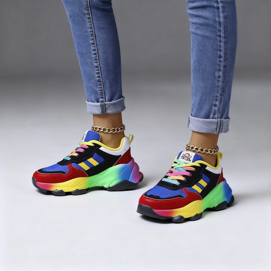 Flora | Ultraleichte, mehrfarbige Sneaker