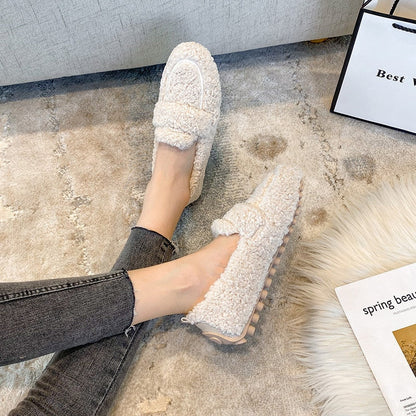 Mandy | Kuschelige Plüsch Pantoffel Schuhe für Zuhause
