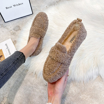 Mandy | Kuschelige Plüsch Pantoffel Schuhe für Zuhause