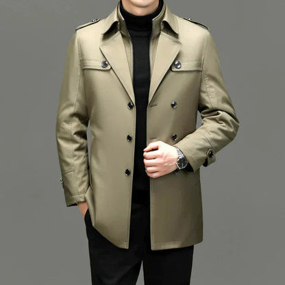 Leon | Stilvoll und zeitlos Herren Trenchcoat