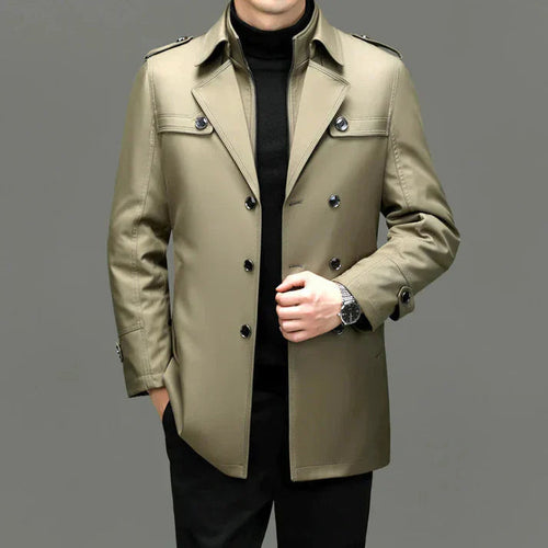 Leon | Stilvoll und zeitlos Herren Trenchcoat