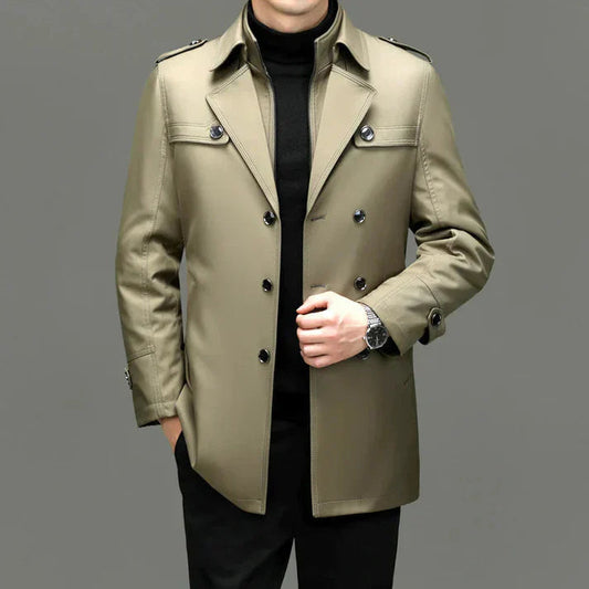 Leon | Stilvoll und zeitlos Herren Trenchcoat