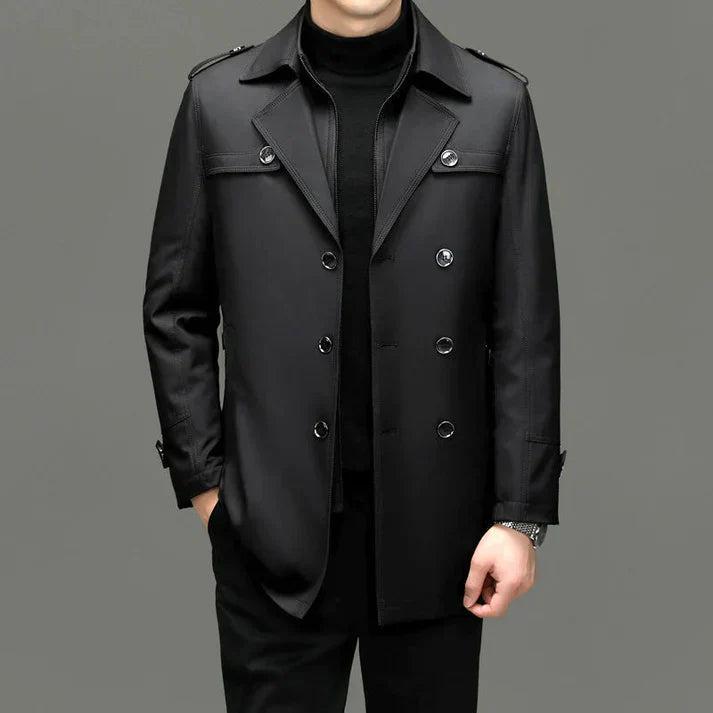 Leon | Stilvoll und zeitlos Herren Trenchcoat