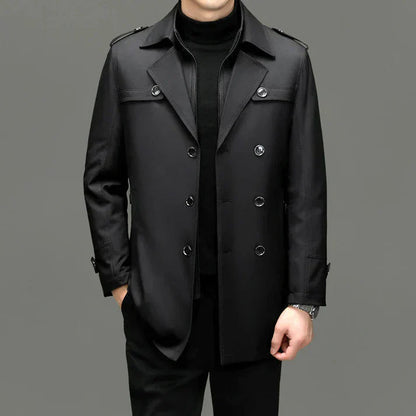 Leon | Stilvoll und zeitlos Herren Trenchcoat
