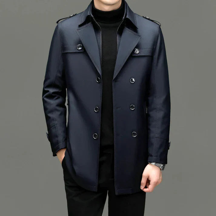 Leon | Stilvoll und zeitlos Herren Trenchcoat