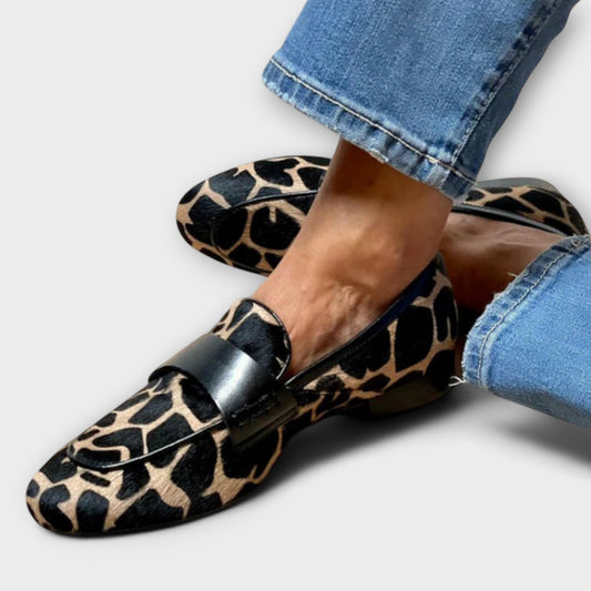 Melanie | Elegante Loafer mit Leopardenmuster