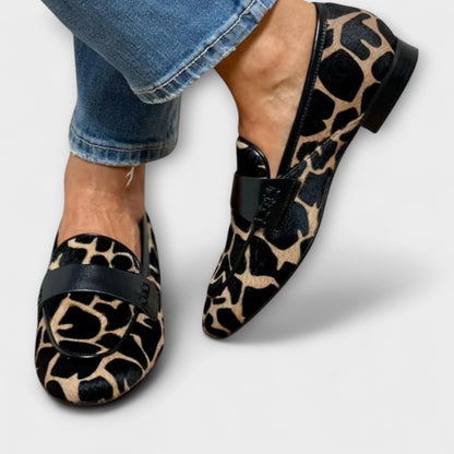 Melanie | Elegante Loafer mit Leopardenmuster