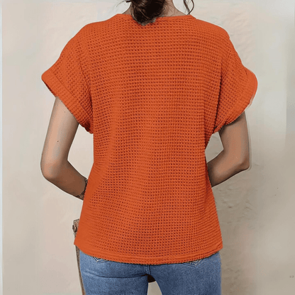 Luviaren™ | Boho-Chic Ibiza Top mit Rundhals