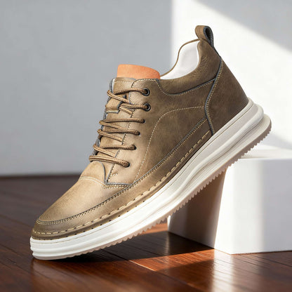 Finn | Stilvolle und rutschfeste Leder-Sneaker