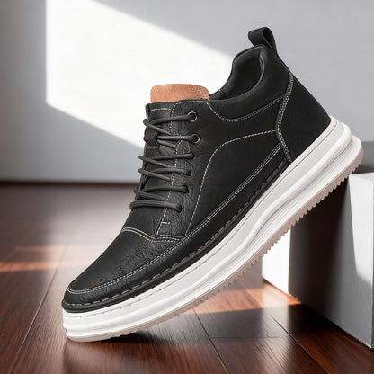 Finn | Stilvolle und rutschfeste Leder-Sneaker