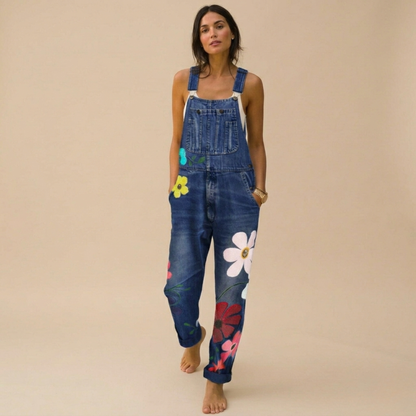 Hannah | Eleganter und stilvoller Jeans-Overall