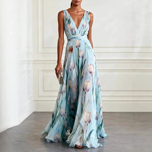 Clara | Fließend & Festlich Maxikleid für Sommeranlässe