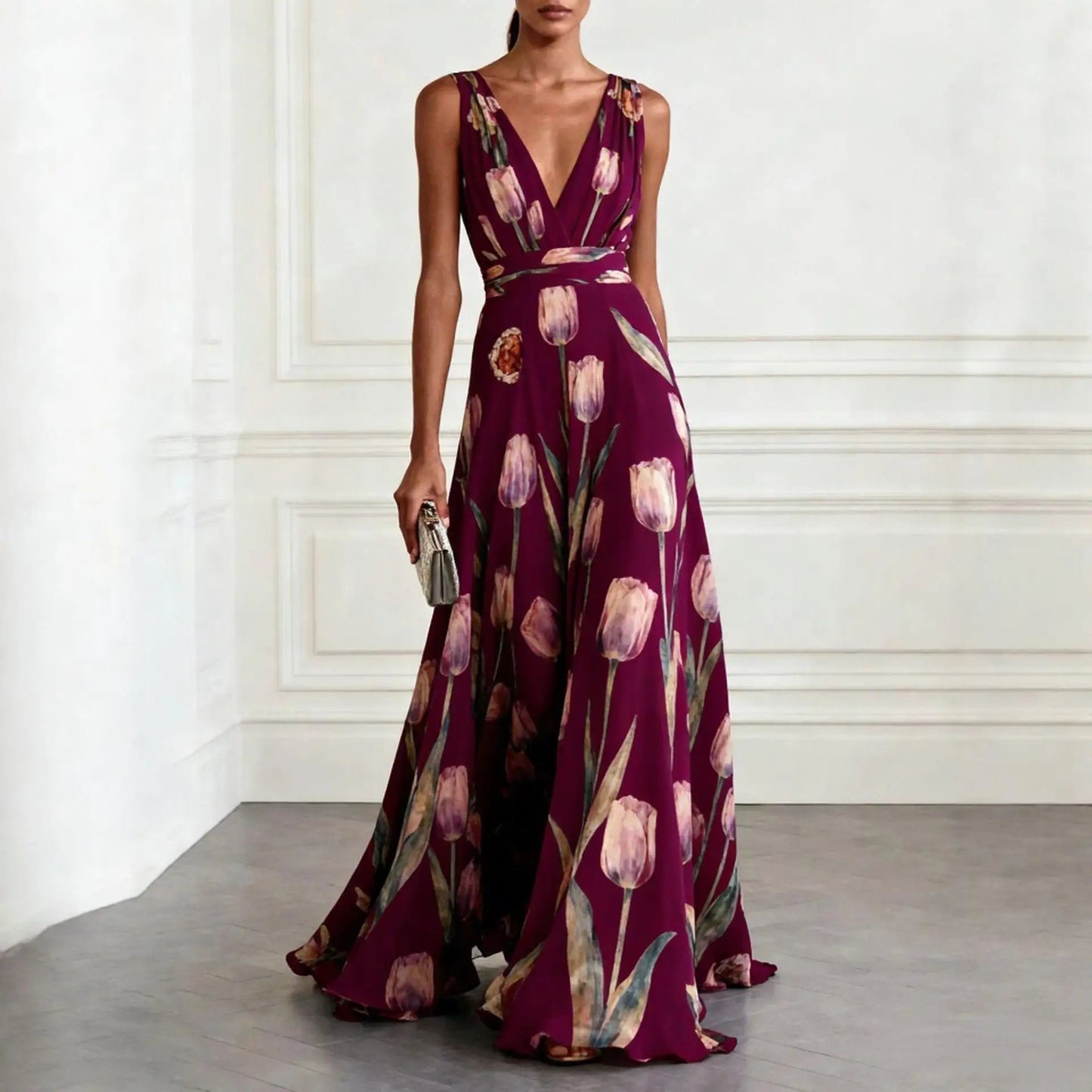 Clara | Fließend & Festlich Maxikleid für Sommeranlässe