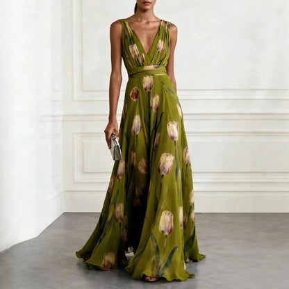 Clara | Fließend & Festlich Maxikleid für Sommeranlässe