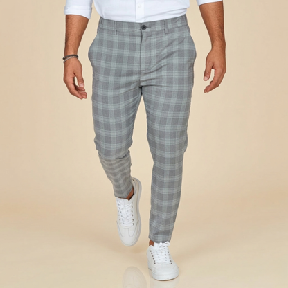 Lukas | Stilvolle und bequeme karierte hose