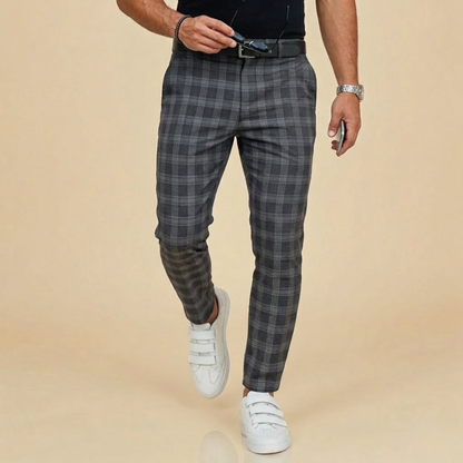 Lukas | Stilvolle und bequeme karierte hose