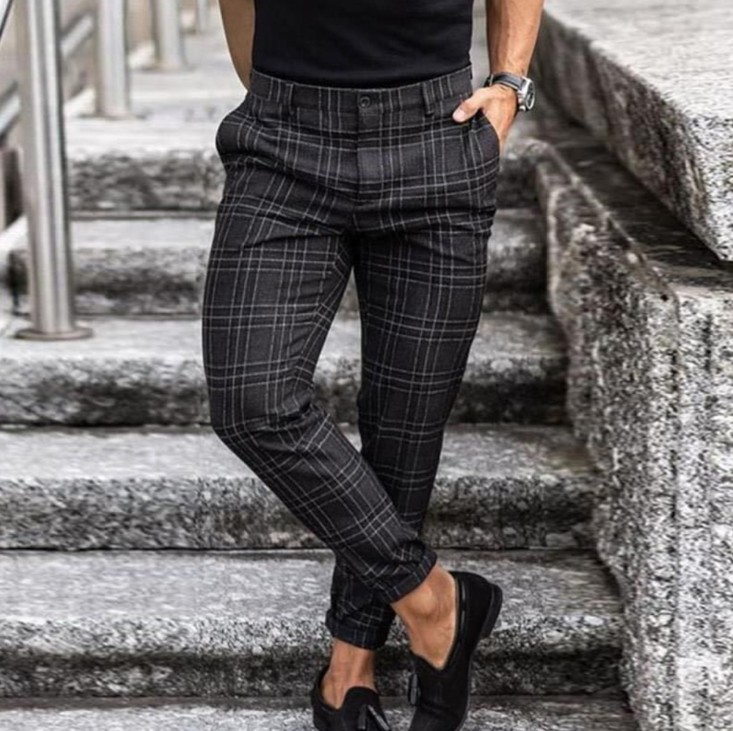 Lukas | Stilvolle und bequeme karierte hose