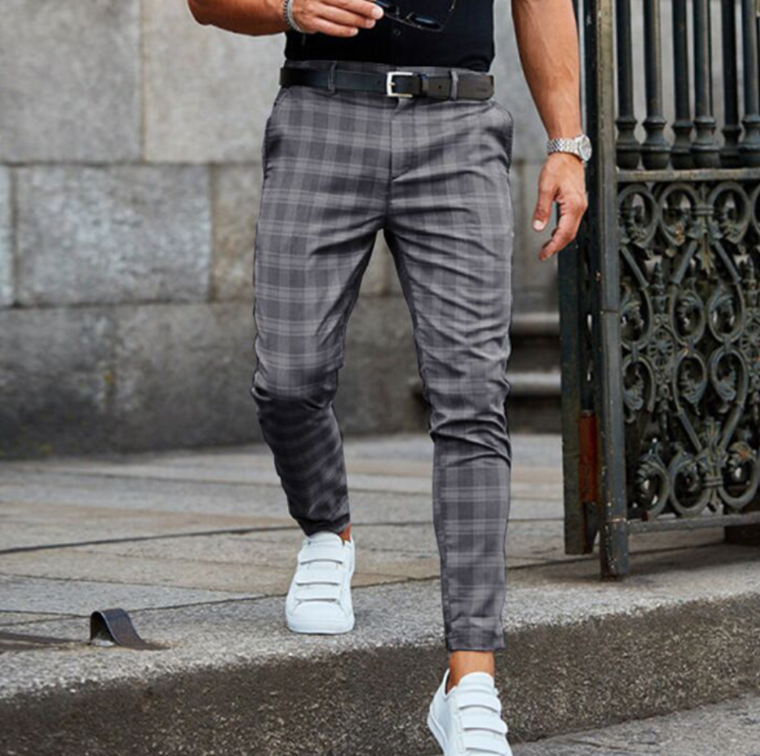 Lukas | Stilvolle und bequeme karierte hose