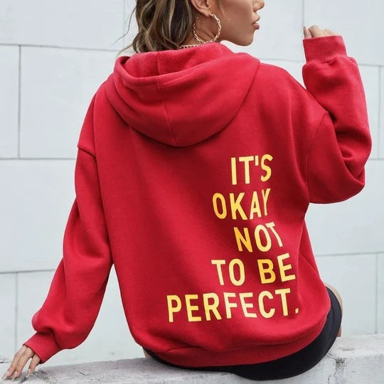 Anna | Moderner Oversize Hoodie mit Rückprint