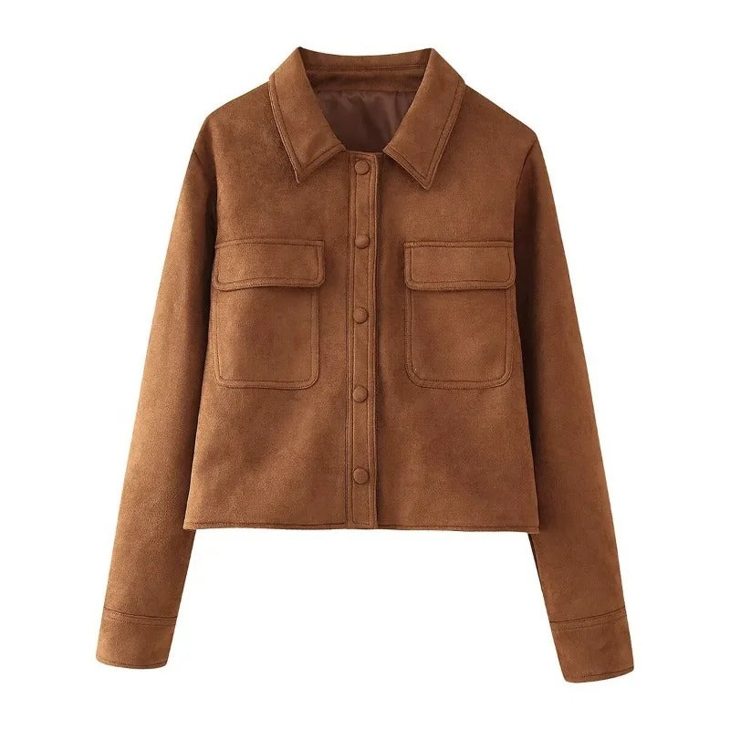 Emilia | Elegante und bequeme Wildlederjacke