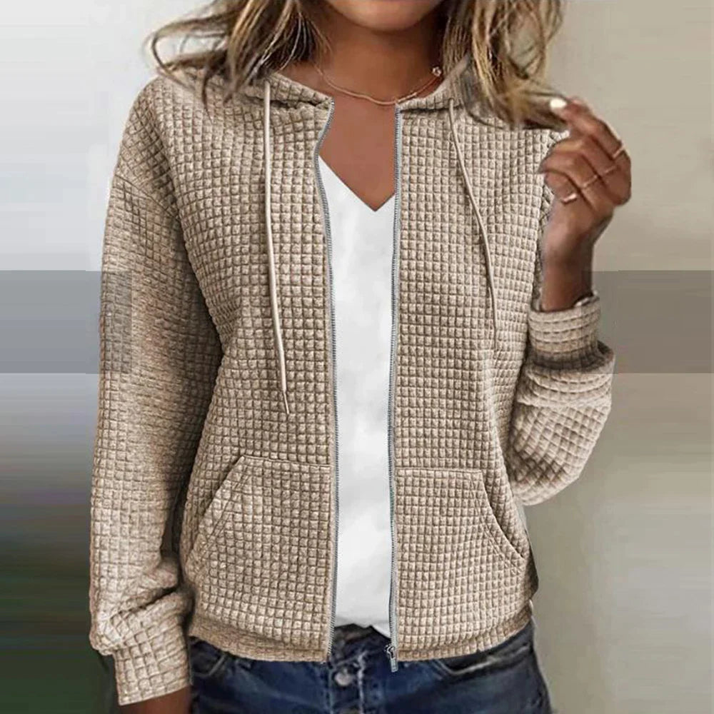 Brigitte | Elegante Damen Übergangsjacke mit wasserabweisendem Design