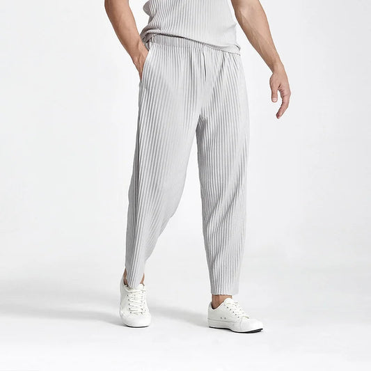 Maxim | Lockere Eisseide-Freizeithose