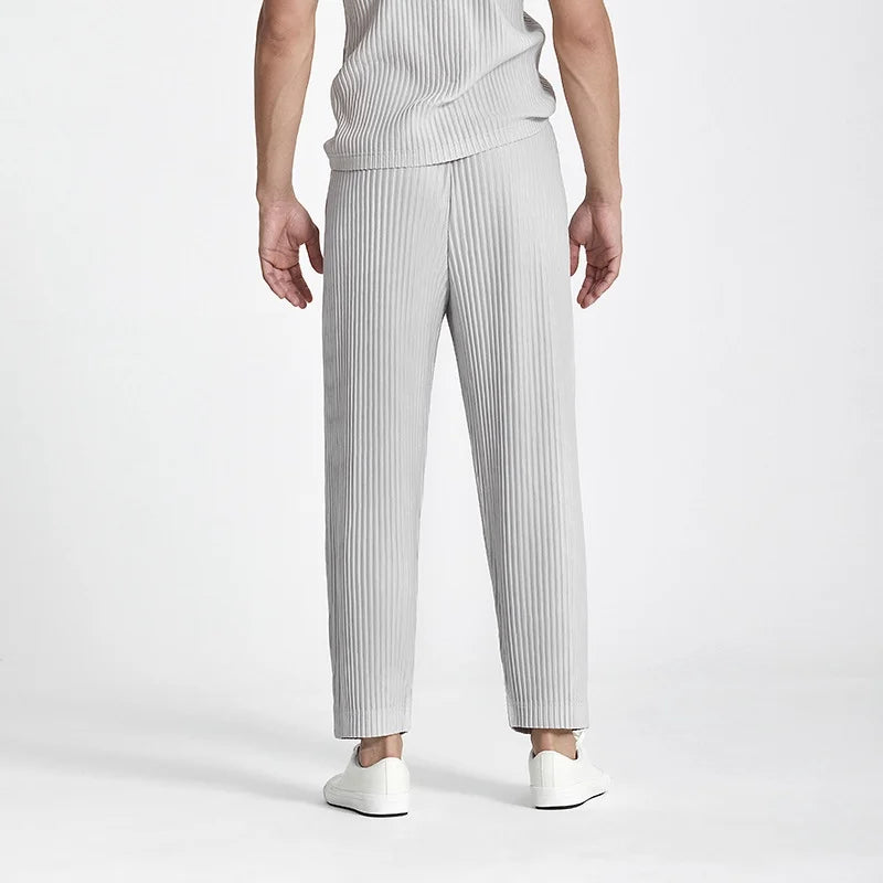 Maxim | Lockere Eisseide-Freizeithose