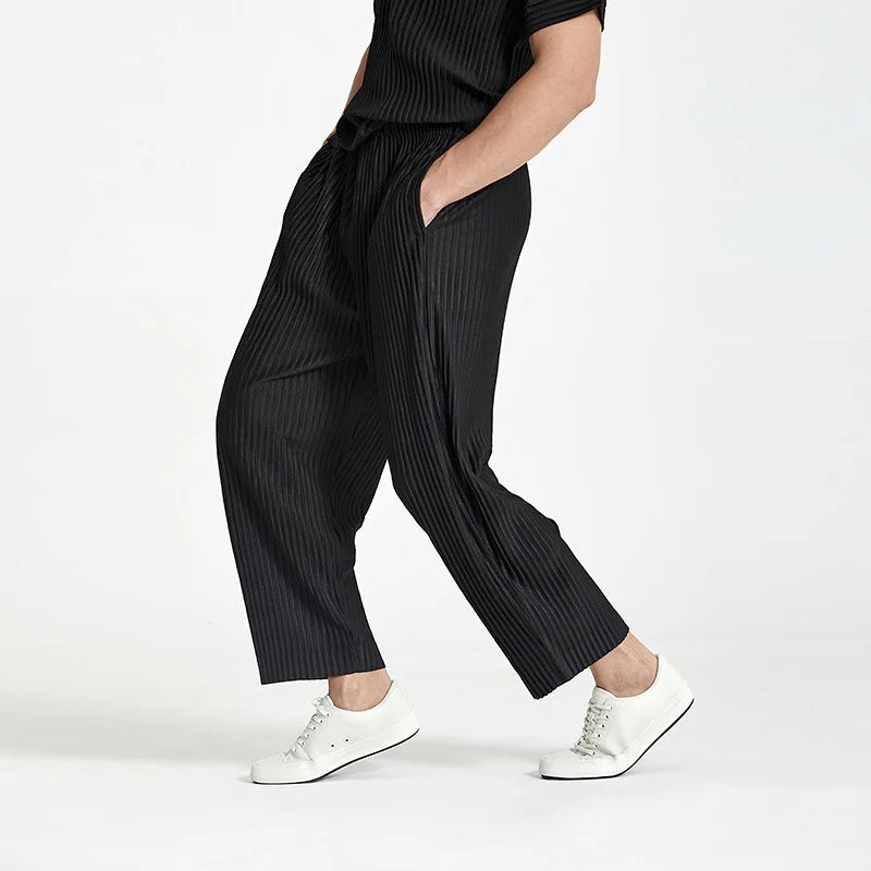 Maxim | Lockere Eisseide-Freizeithose