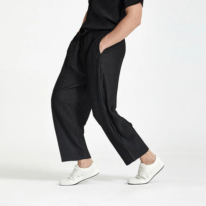 Maxim | Lockere Eisseide-Freizeithose