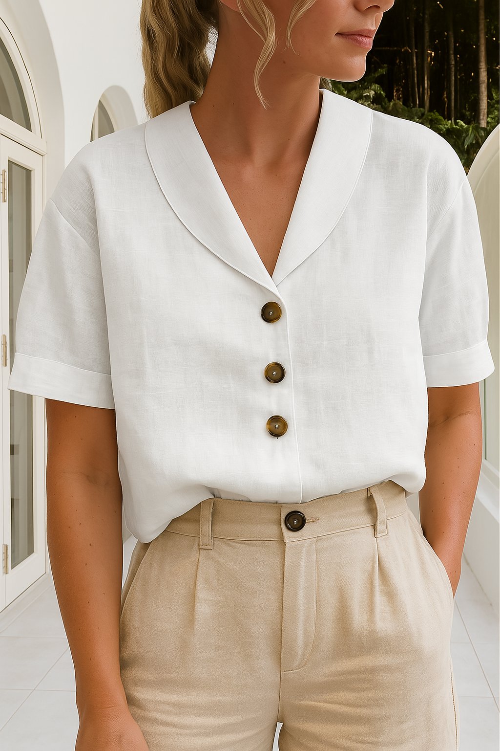 Jana | Elegante Damen-Bluse für stilvolle Alltags-Looks