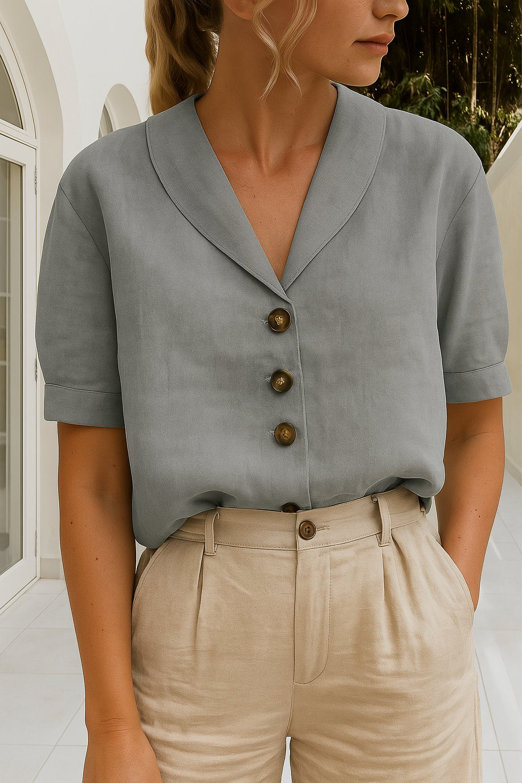 Jana | Elegante Damen-Bluse für stilvolle Alltags-Looks