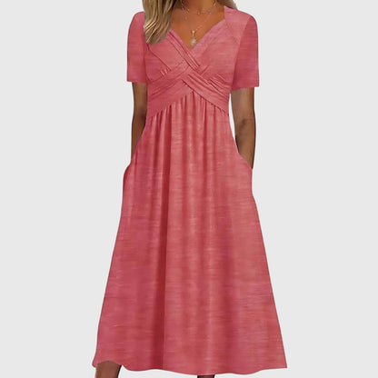 Isabella | Elegantes Midikleid mit integriertem Shape-Effekt