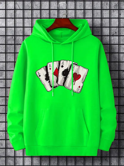 Leon | Moderner Herren Hoodie Karten Gestaltung