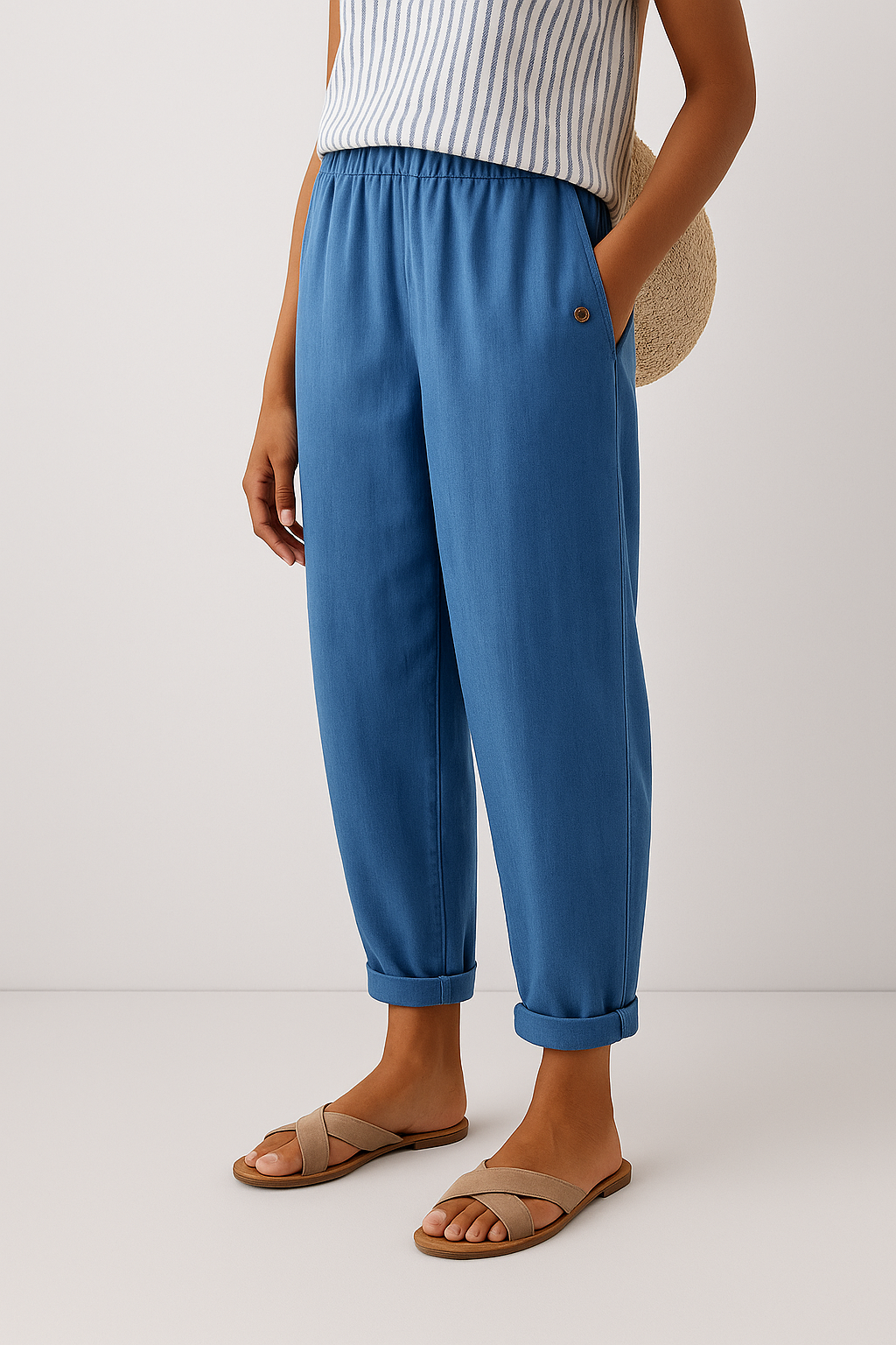Luna | Elegante und komfortable Damen-Stoffhose
