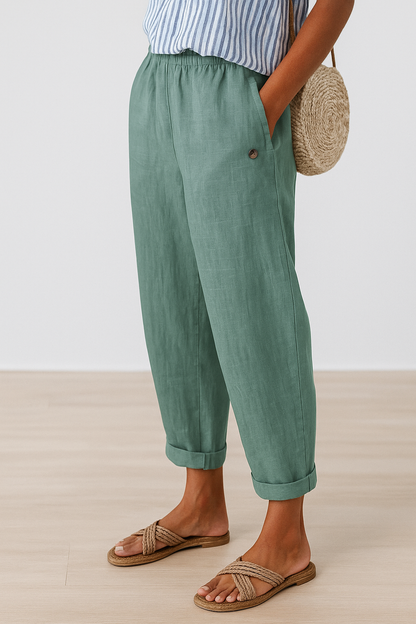 Luna | Elegante und komfortable Damen-Stoffhose